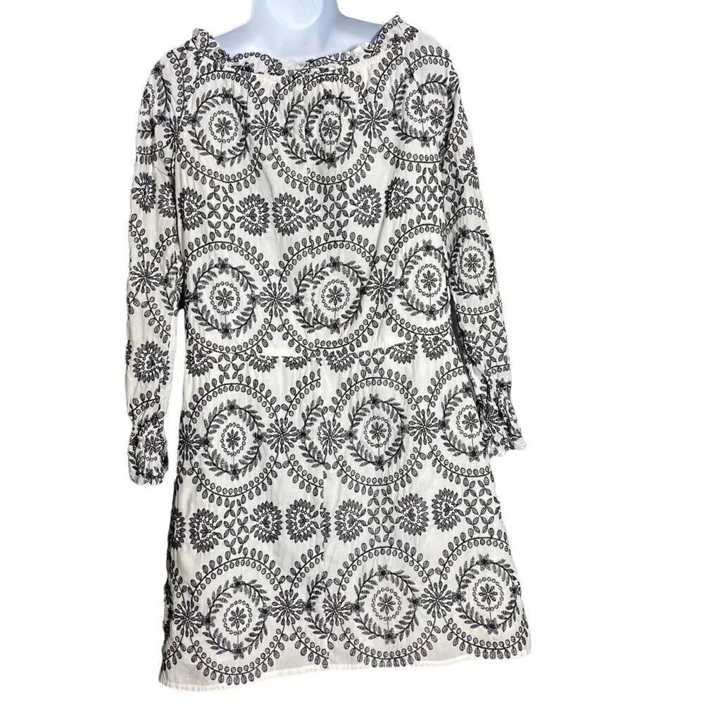 Sam Edelman Embroidered Shift Dress Size 6 - Picture 3 of 12